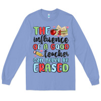 Colony Blue the influence of a good teacher can never be  eras Long Sleeve Tee - MaliasSmallBusiness