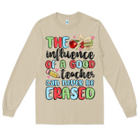 Mushroom the influence of a good teacher can never be  eras Long Sleeve Tee - MaliasSmallBusiness