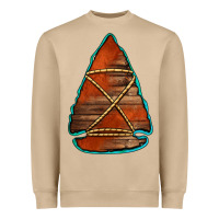 Mushroom wooden arrowhead Heavyweight Sweatshirt - Jasminsmagicworld