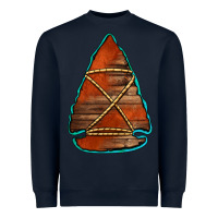 Navy wooden arrowhead Heavyweight Sweatshirt - Jasminsmagicworld