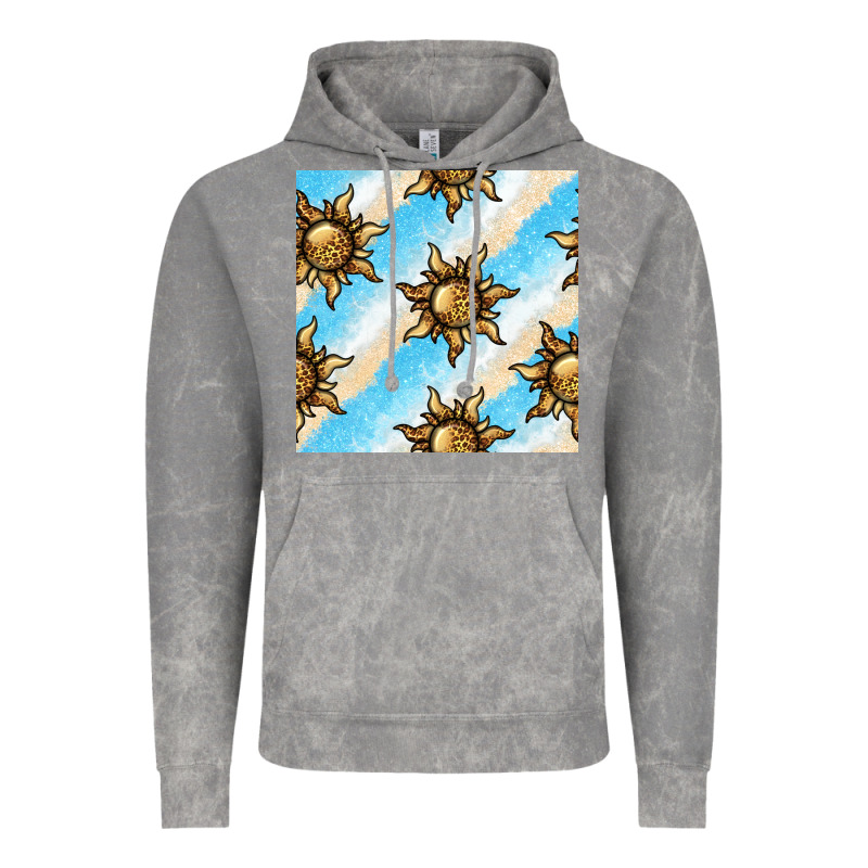 Leopard Sun Seamless Pattern Vintage Hoodie by BundleAndBundleShop | Teevron