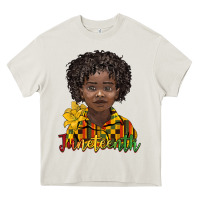 Cream juneteenth black boy Heavy Core Tee - BarkalooDesign
