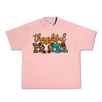 Salmon thankful mama baby calf Urban Heavy Tee - Jasminsmagicworld