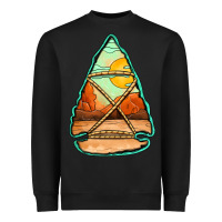 Black western desert arrowhead Heavyweight Sweatshirt - Jasminsmagicworld