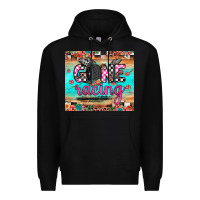 Black gone racing Premium Hoodie - JahusDesignShop