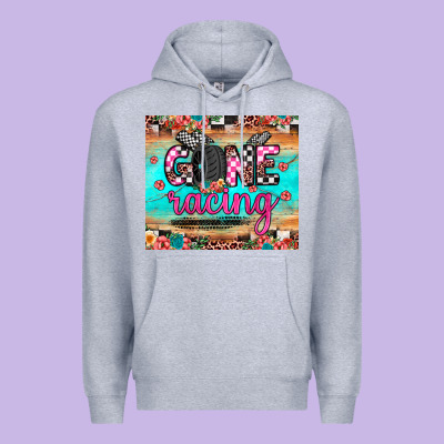 Gone Racing Premium Hoodie Designed By Jahusdesignshop