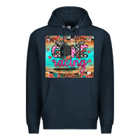 Navy gone racing Premium Hoodie - JahusDesignShop