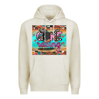 Oatmeal Heather gone racing Premium Hoodie - JahusDesignShop