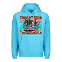 Ocean Blue gone racing Premium Hoodie - JahusDesignShop