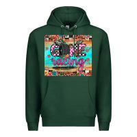 Sports Green gone racing Premium Hoodie - JahusDesignShop