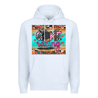 White gone racing Premium Hoodie - JahusDesignShop