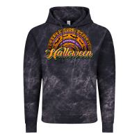 Cloud Black halloween rainbow Vintage Hoodie - JahusDesignShop