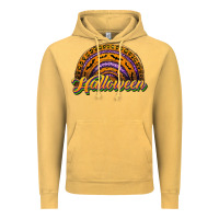 Vintage Mustard halloween rainbow Vintage Hoodie - JahusDesignShop