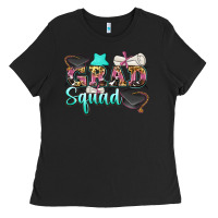 Black grad squad Ladies Tee - Zillion Design Studio