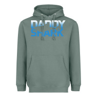 Sage Daddy Shark Heavyweight Hoodie - Bettercallsaul