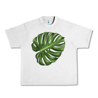 Lunar Rock Monstera Leaf Urban Heavy Tee - LillyAllenDesigns
