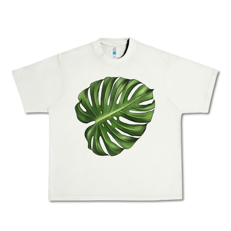 Monstera Leaf Urban Heavy Tee by LillyAllenDesigns | Teevron