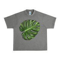 Tornado Monstera Leaf Urban Heavy Tee - LillyAllenDesigns