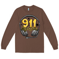 Chestnut 911 dispatcher Long Sleeve Tee - MaliasSmallBusiness