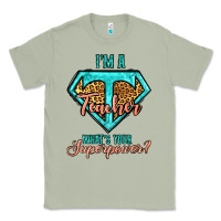 Matcha i'm a teacher what's your superpower leopard Classic Tee - Jasminsmagicworld