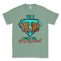 Sage i'm a teacher what's your superpower leopard Classic Tee - Jasminsmagicworld