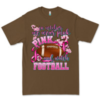 Cacao in october we wear pink and watch football Premium Tee - AdoDesignShop