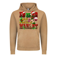 Vintage Camel ho ho ho and a bottle of merlot Vintage Hoodie - AdoDesignShop