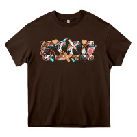 Chocolate Brown CSCC Cutaneous Squamous Cell Cancer Heavy Core Tee - texasbilliewilder