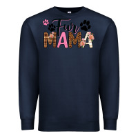 Navy fur mama Premium Sweatshirt - texasbilliewilder