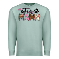 Seafoam fur mama Premium Sweatshirt - texasbilliewilder