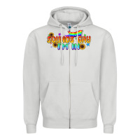 Dove Grey Sounds Gay I'm in Pride LGBTQ Zipper Hoodie - BundleAndBundleShop