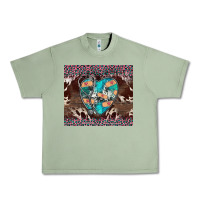 Oil Green western nurse stethoscope pink leopard Urban Heavy Tee - BarkalooDesign