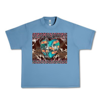 Pebble Blue western nurse stethoscope pink leopard Urban Heavy Tee - BarkalooDesign