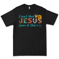 Black i don't think jesus done it that way Premium Tee - HRA Design Shop