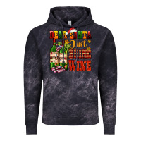 Cloud Black dear santa just bring wine Vintage Hoodie - AdoDesignShop