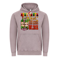 Vintage Zinc dear santa just bring wine Vintage Hoodie - AdoDesignShop