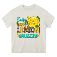 Cream easy peasy lemon squezzy Heavy Core Tee - Zillion Design Studio