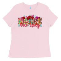 Bubblegum Pink madre our lady Ladies Tee - texasbilliewilder
