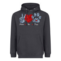 Smoke Peace Love Paws Heavyweight Hoodie - Bettercallsaul