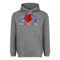 Storm Peace Love Paws Heavyweight Hoodie - Bettercallsaul