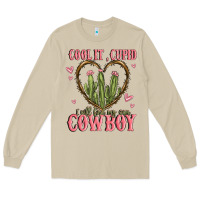 Mushroom cool it cupid i will find my own cowboy Long Sleeve Tee - MaliasSmallBusiness