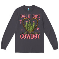 Smoke cool it cupid i will find my own cowboy Long Sleeve Tee - MaliasSmallBusiness