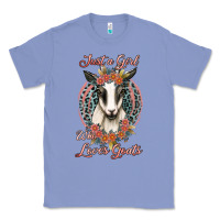 Colony Blue just a girl who loves goats Classic Tee - Jasminsmagicworld