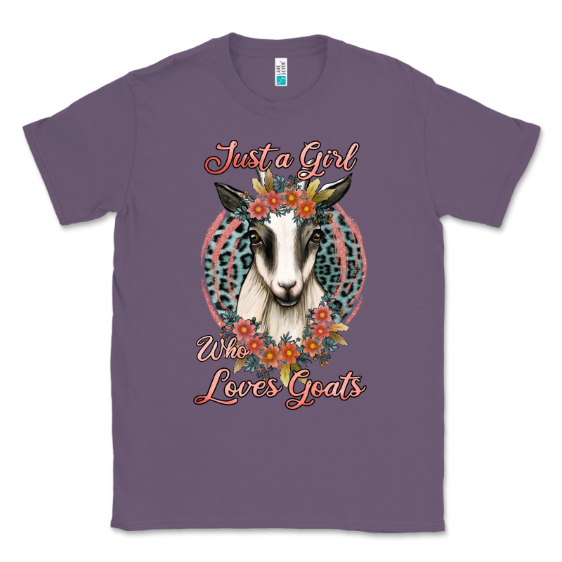 Just A Girl Who Loves Goats Classic Tee by Jasminsmagicworld | Teevron