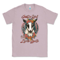 Lilac just a girl who loves goats Classic Tee - Jasminsmagicworld