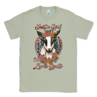 Matcha just a girl who loves goats Classic Tee - Jasminsmagicworld