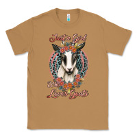 Toasted Coconut just a girl who loves goats Classic Tee - Jasminsmagicworld