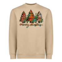Mushroom western christmas trees merry christmas Heavyweight Sweatshirt - Jasminsmagicworld