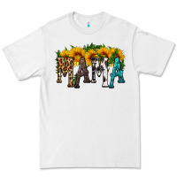 White mama with sunflower Premium Tee - HRA Design Shop