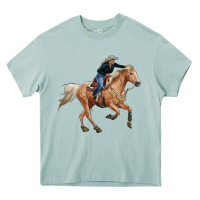 Arona horse body with cowgirl Heavy Core Tee - RanaPortraitStore